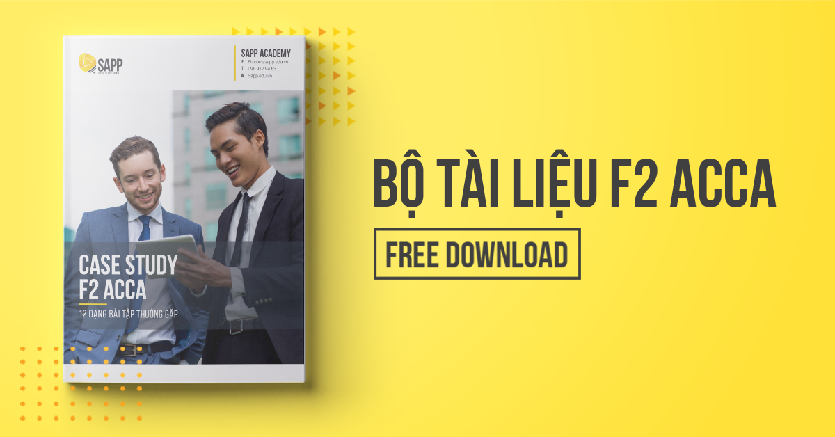 Bộ tài liệu F2 ACCA