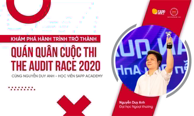 quán quân the audit race 2020 - học viên sapp academy