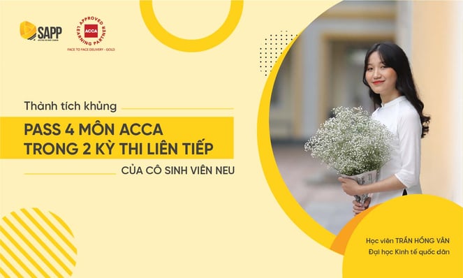 Tỷ lệ đỗ ACCA của SAPP Academy vượt trội hơn toàn cầu