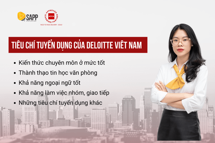 tiêu chí tuyển dụng của deloitte Việt Nam (3)