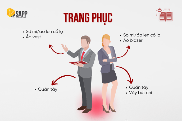 Trang phục mặc đi phỏng vấn - Business Professional Outfit (3)