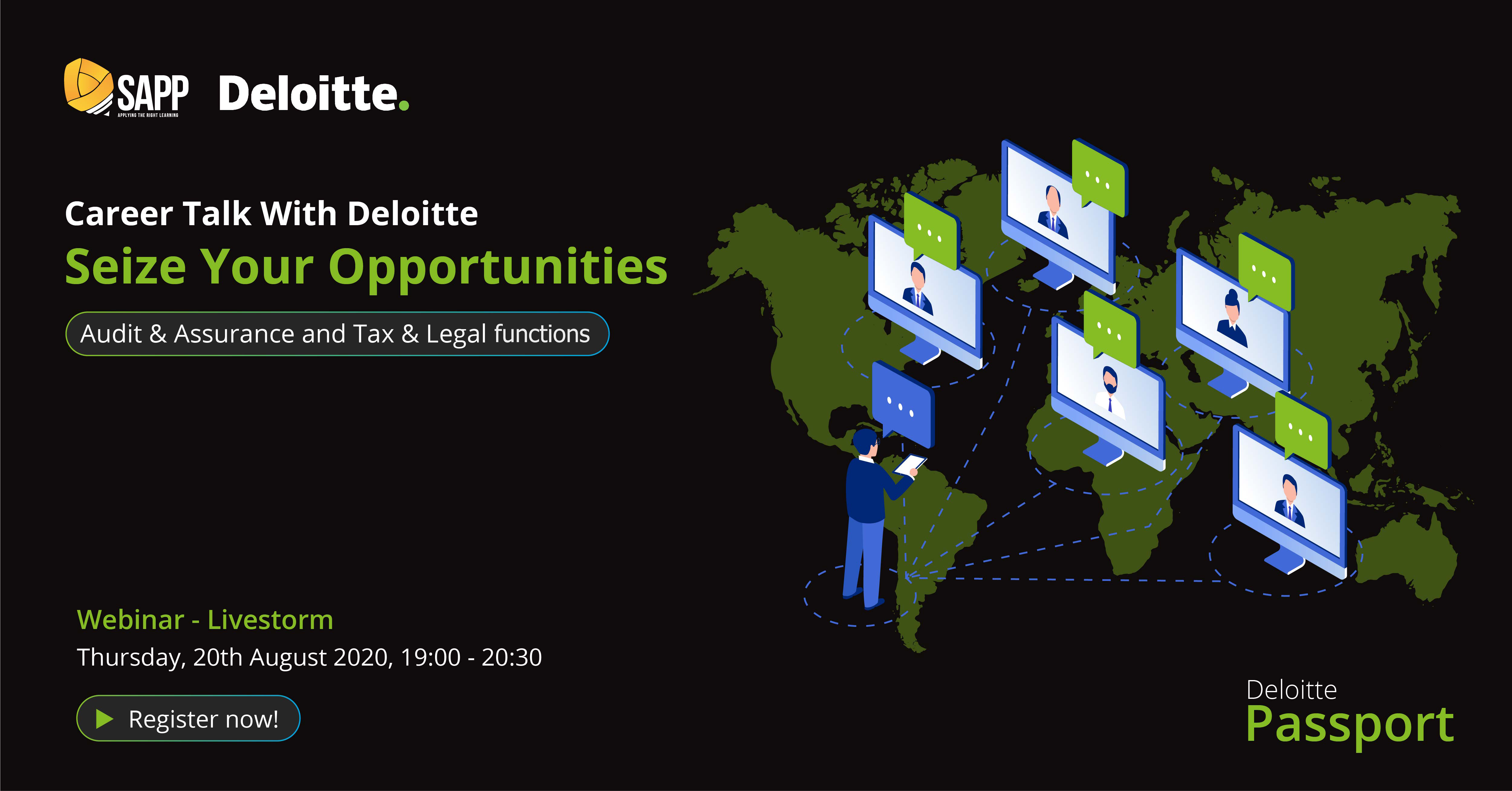 &nbsp;Đối thoại trực tuyến cùng Deloitte