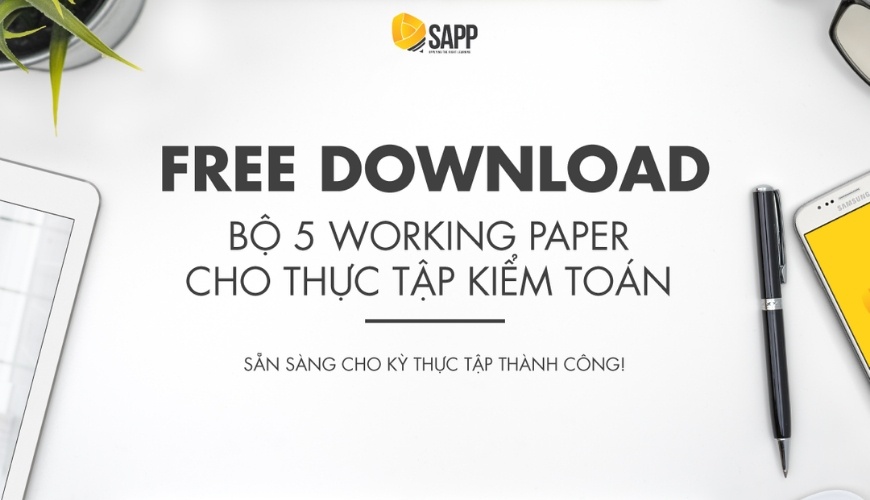 SAPP] Free Download - Bộ 5 Working Paper Cho Thực Tập Sinh Kiểm Toán
